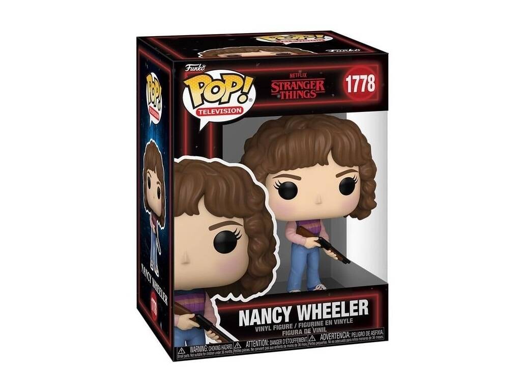 Funko Pop Television Stranger Things Figurine Nancy Wheeler avec arme