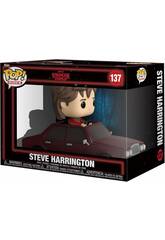 imagen Funko Pop Rides Stranger Things Figurine Steve Harrington dans une voiture