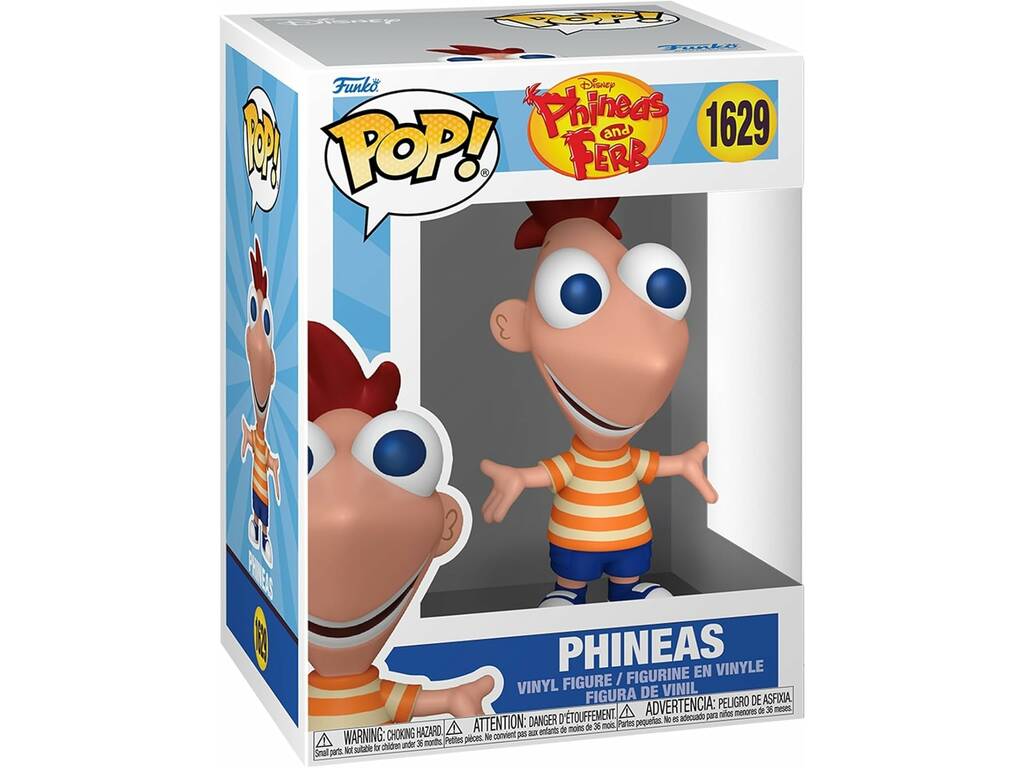 Funko Pop Disney Phineas and Ferb Figura Phineas