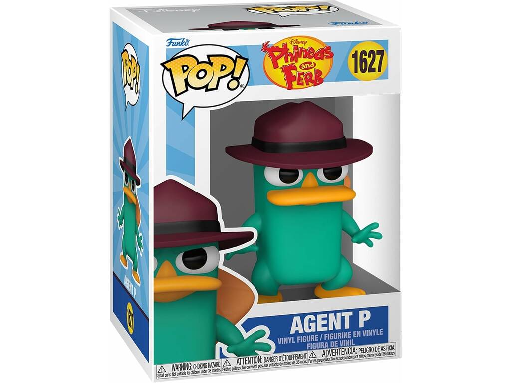 Funko Pop Disney Phineas and Ferb Figura Agente P