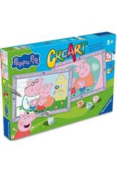 Creart Peppa Pig com 2 Imagens da Família da Peppa