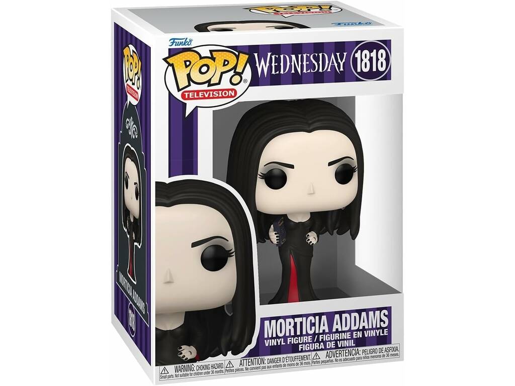 Funko Pop Television Wednesday Figura Morticia Addams