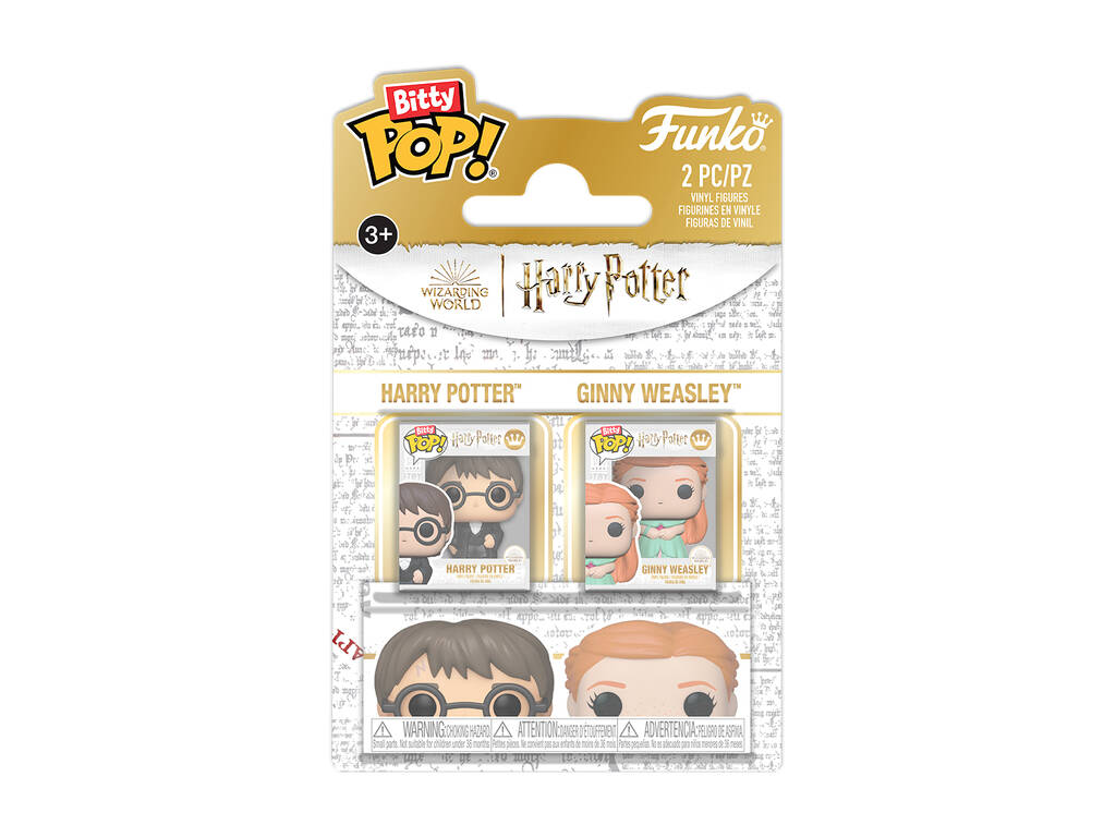 Funko Bitty Pop Harry Potter Pack 2 avec Harry Potter et Ginny Weasley