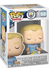Funko Pop Football Manchester City Figurine Erling Haaland Célébration