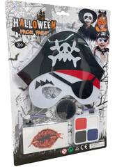Halloween Set de Maquillaje Pirata