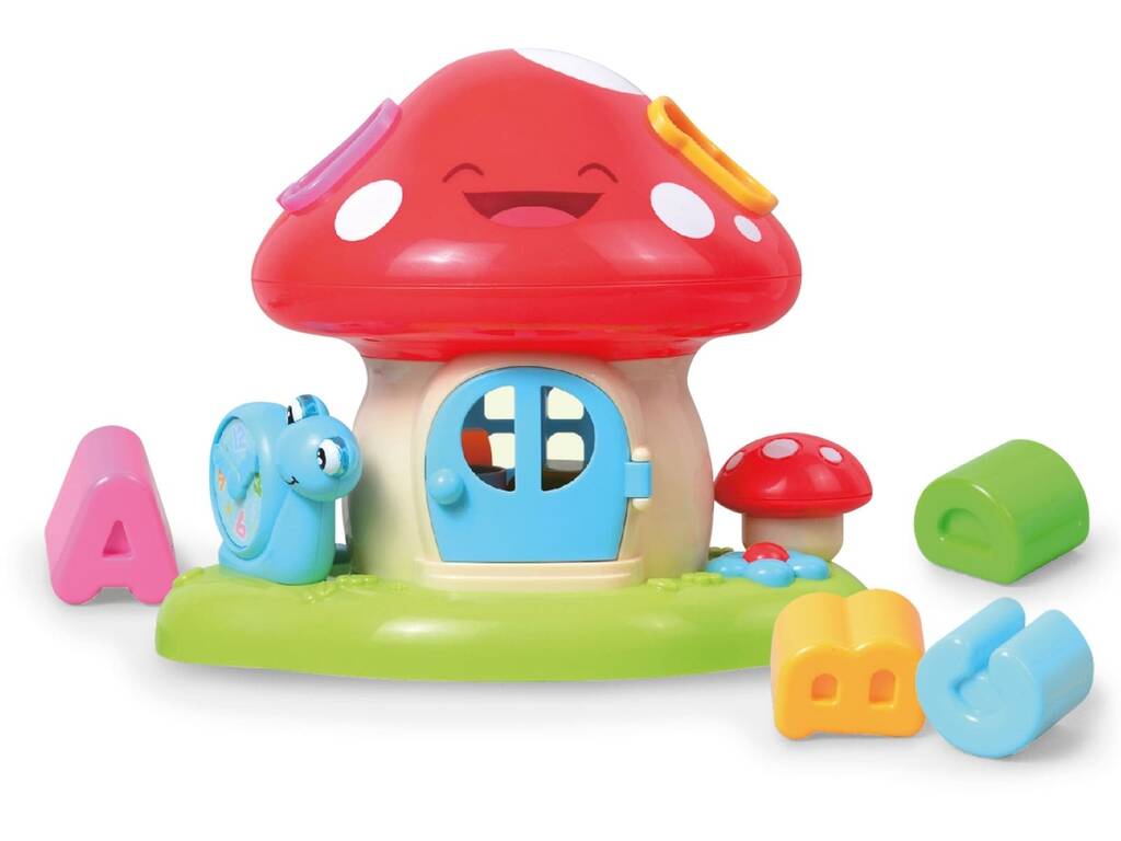 Maisonnette champignon d'apprentissage avec lumière et sons