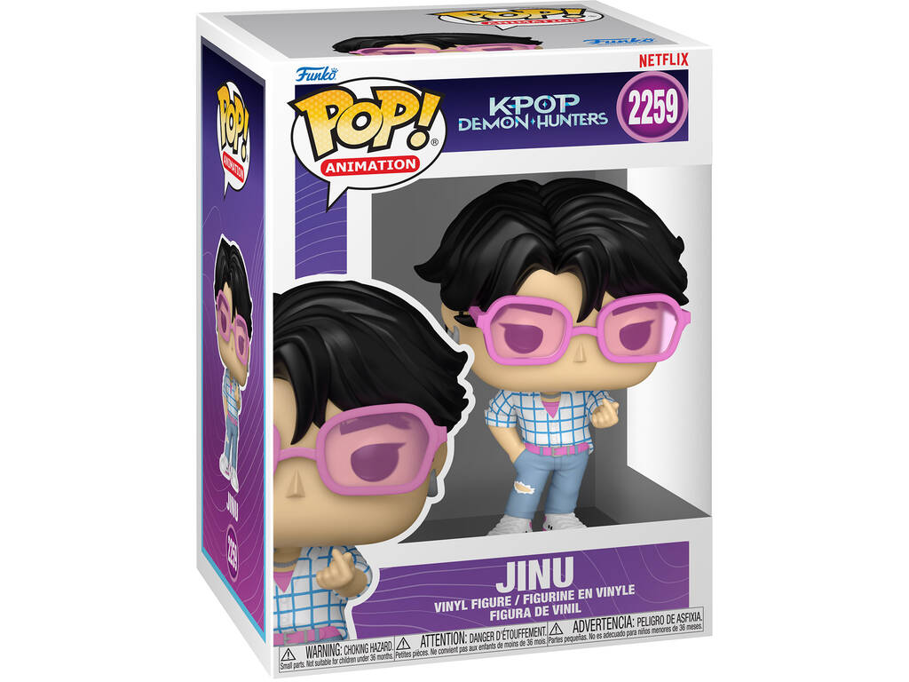 Funko Animation K-Pop Demon Hunters Figurine Jinu