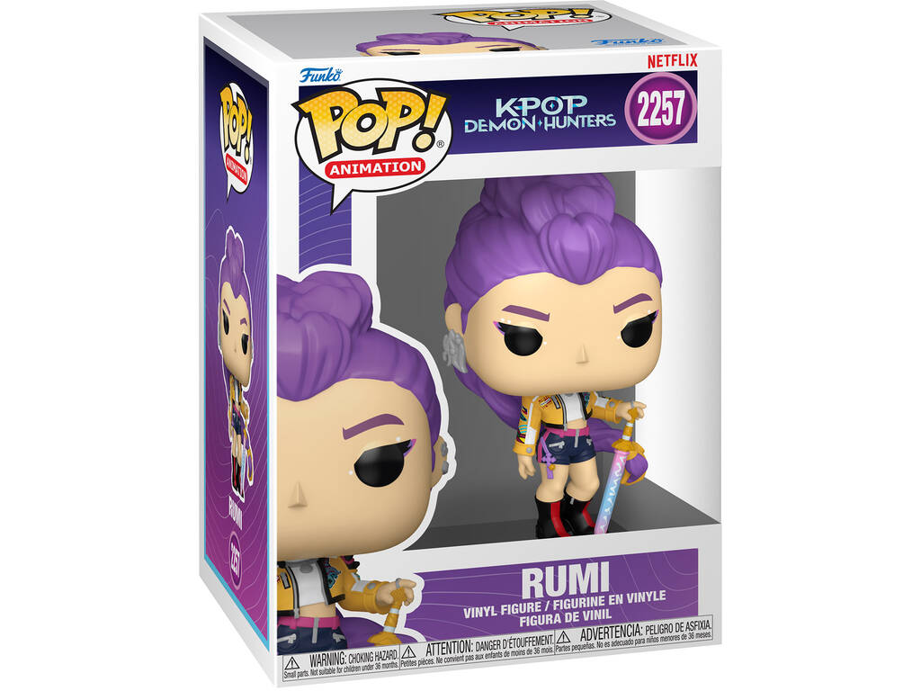 Funko Animation K-Pop Demon Hunters Figurine Rumi