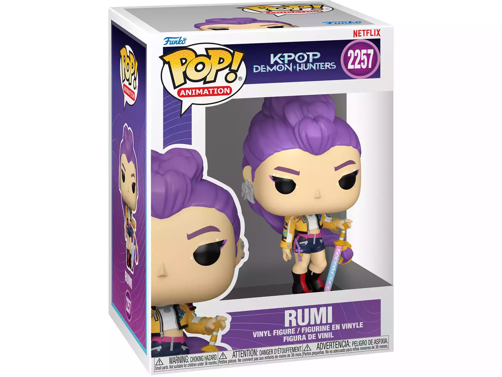 Funko Animation K-Pop Demon Hunters Figura Rumi
