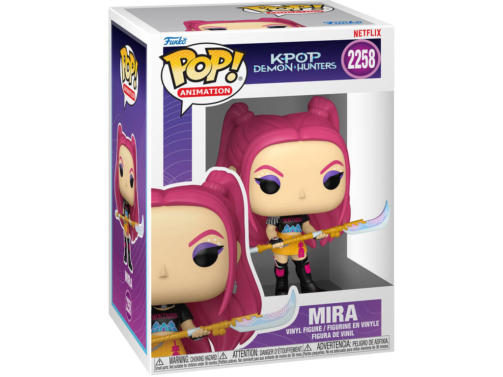 Funko Animation K-Pop Demon Hunters Figurine Mira