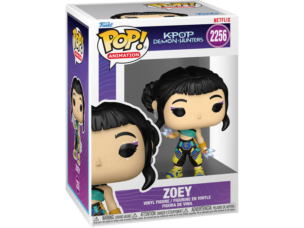 Funko Animation K-Pop Demon Hunters Figurine Zoey