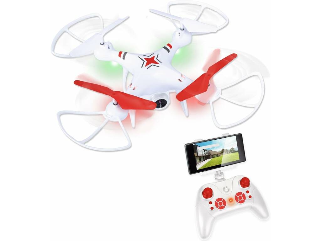 Xtrem Raiders Dron Radio Control Fly Cam con WiFi