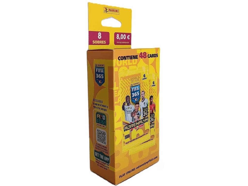 Adrenalyn XL FIFA 365 2026 Ecoblister com 8 Saquetas