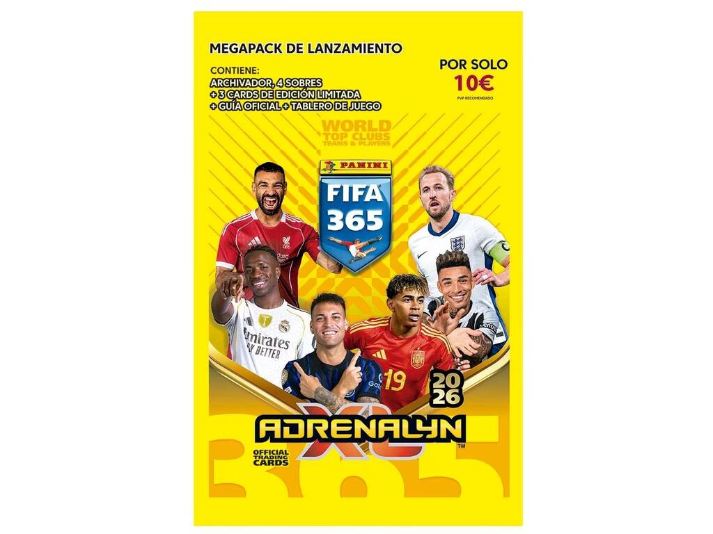 Adrenalyn XL Fifa 365 2026 Megapack de Lançamento