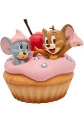 imagen Tom y Jerry 85 Aniversario Big Sofvifigure Figura Sweet Cupcake de 12 cm