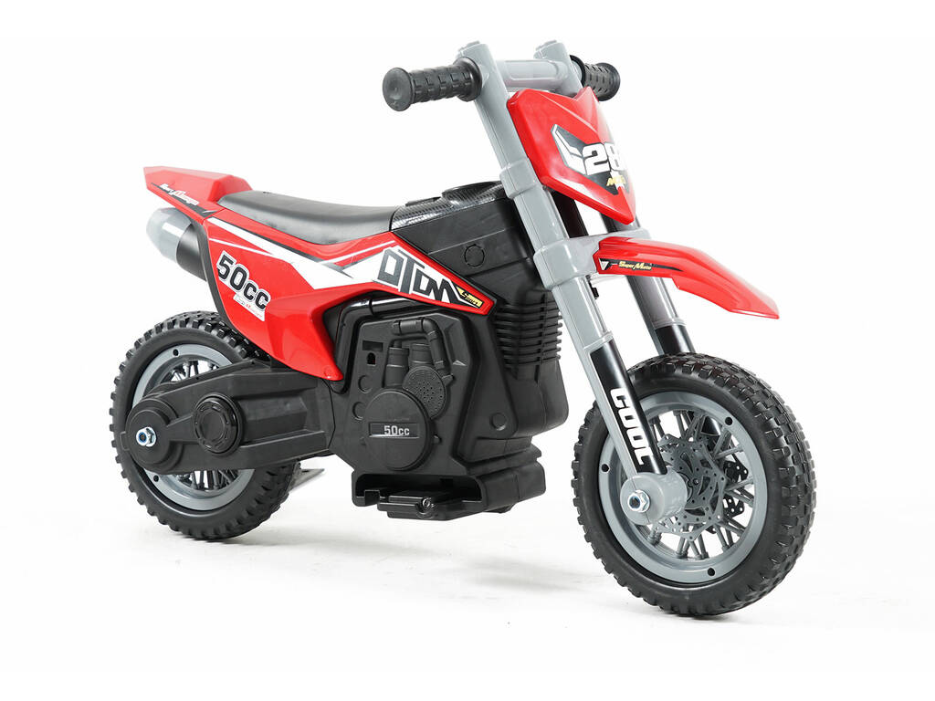 Trotteur moto rouge pour enfant