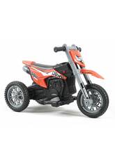 Moto a Batería Roja de 6V con 3 Ruedas