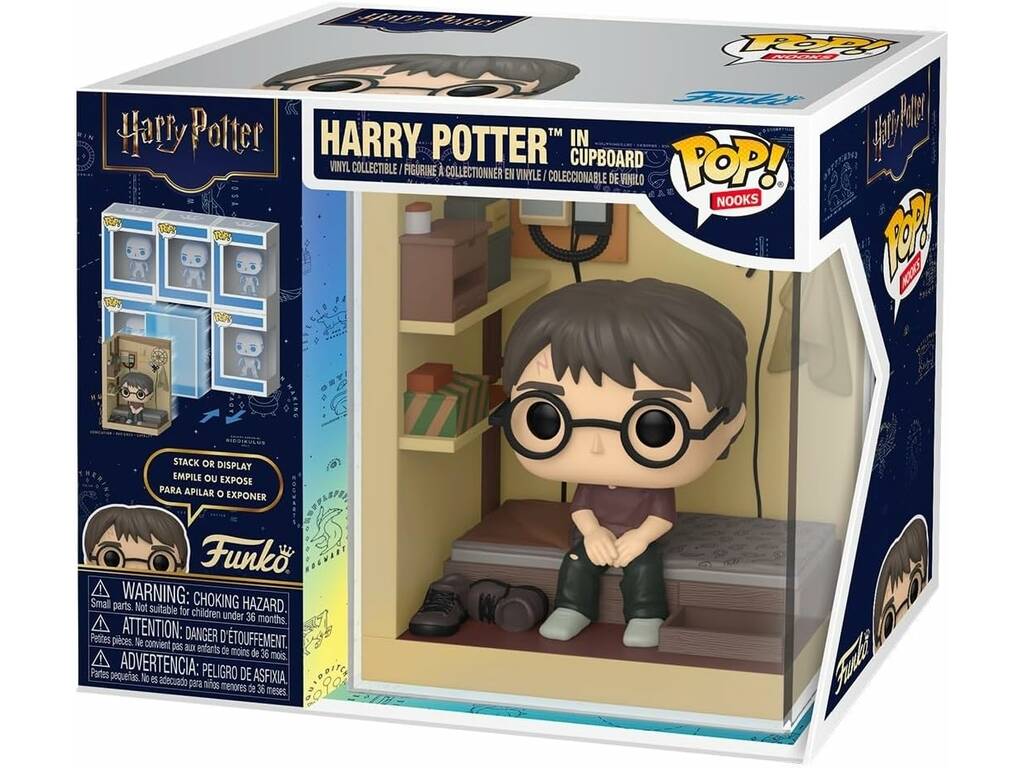 Funko Pop Nooks Harry Potter Figura Harry Potter en el Armario