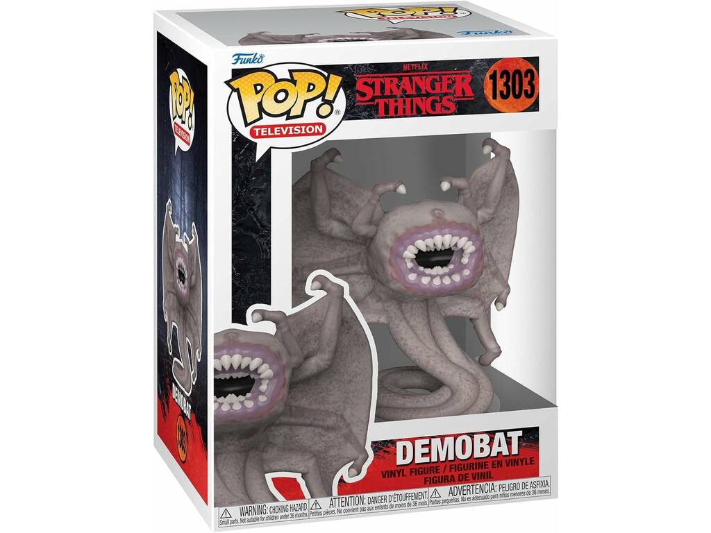 Funko Pop Television Stranger Things Figurine Demobat