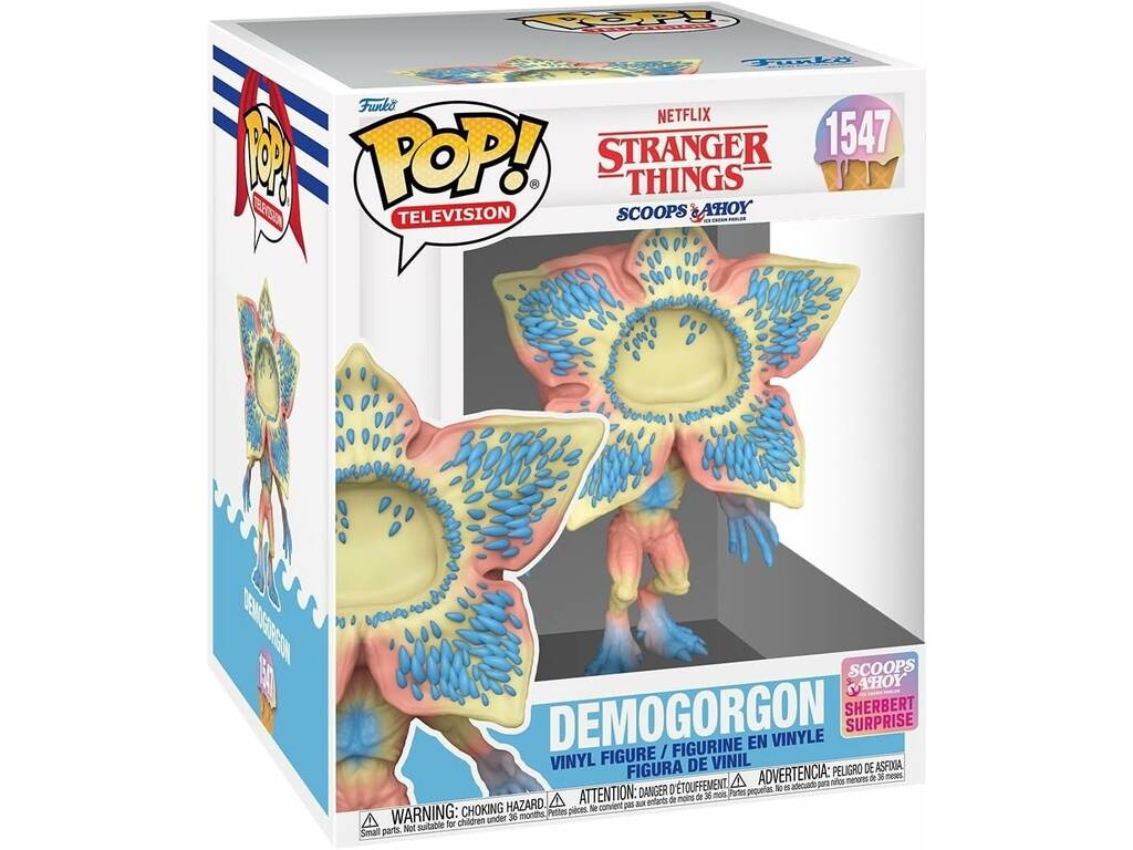 Funko Pop Television Stranger Things Scoops Ahoy Figura Demogorgon