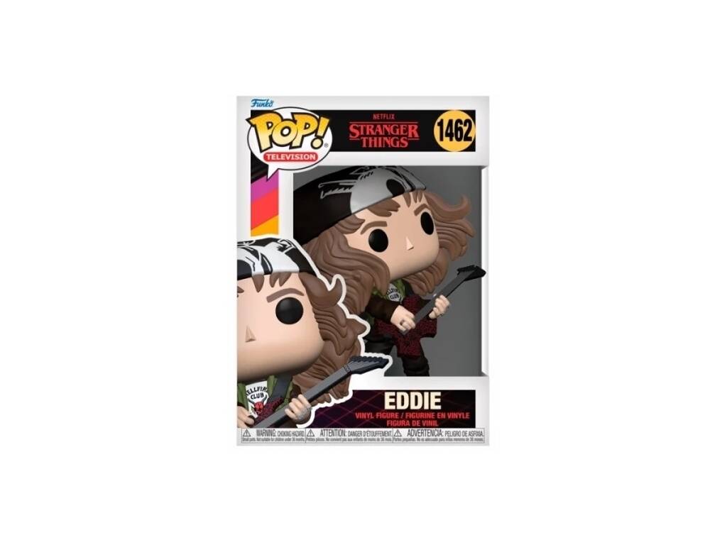 Funko Pop Television Stranger Things Figurine Eddie avec guitare