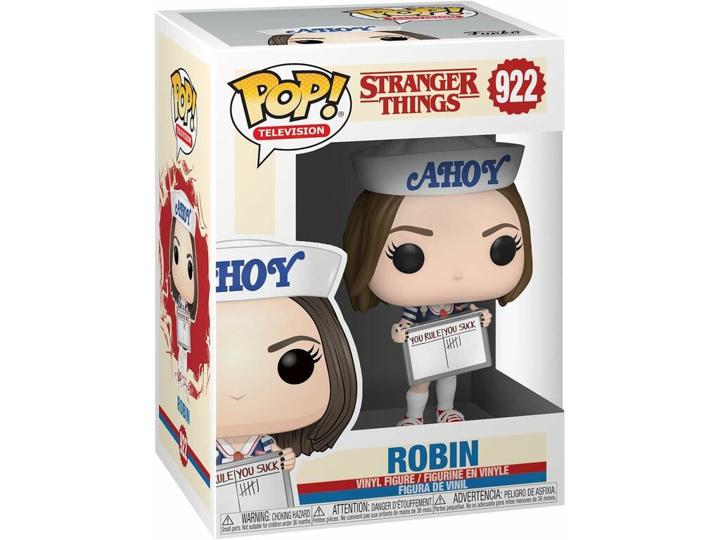 Funko Pop Television Stranger Things Figura Robin