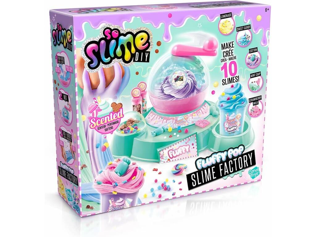 So Slime DIY Fábrica de Slime Fluffy Pop