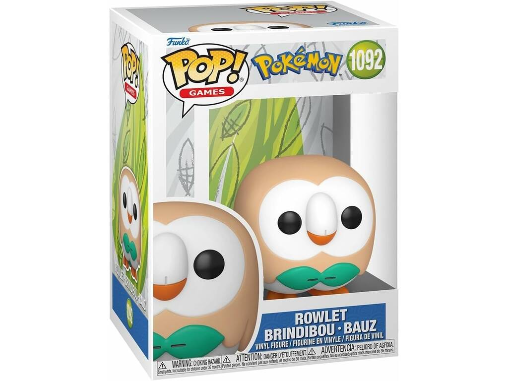 Funko Pop Games Pokémon Figura Rowlet