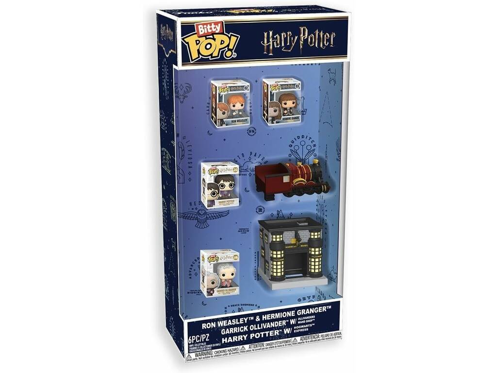 Funko Bitty Pop Harry Potter Starter Set de 6 Piezas