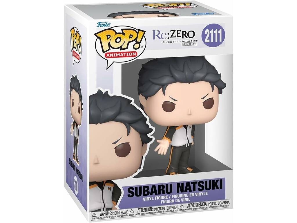 Funko Pop Animation Re:Zero Figura Subaru Natsuki
