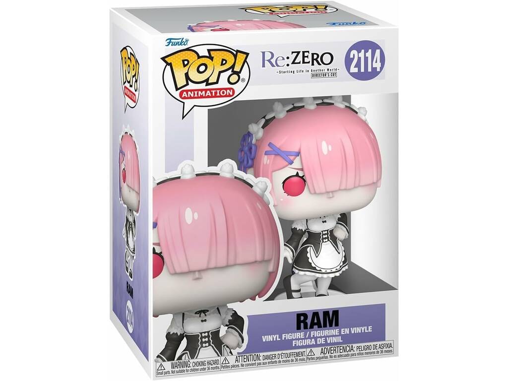 Funko Pop Animation Re:Zero Figura Ram