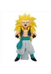 imagen Dragon Ball Z Solid Edge Works Figura Super Saiyan 3 Gotenks de 15 cm