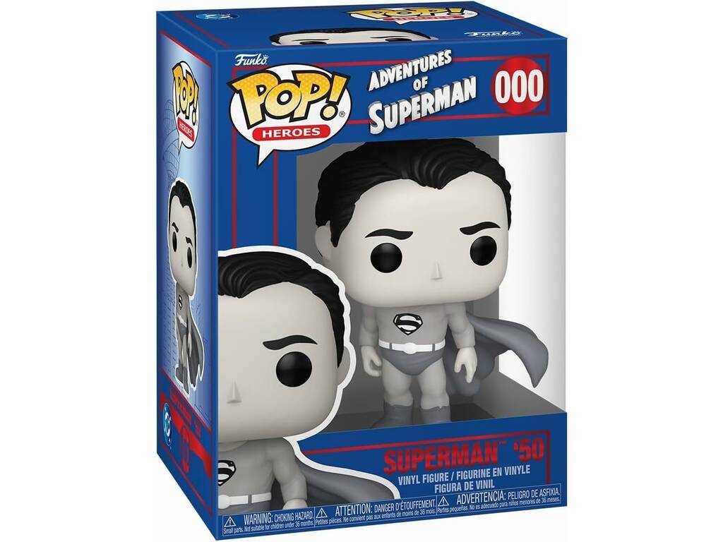 Funko Pop Heroes Adventures Of Superman DC Figura Superman '50