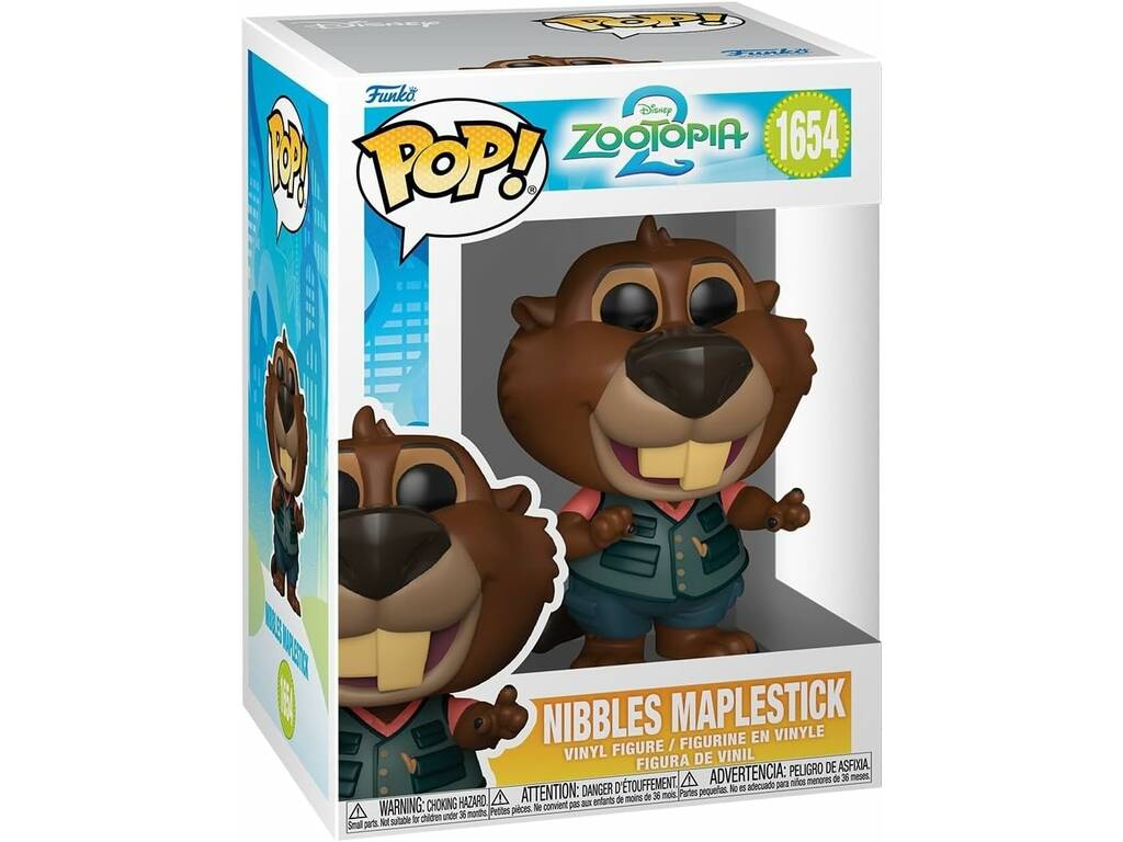 Funko Pop Disney Zootropolis 2 Figura Nibbles Maplestick