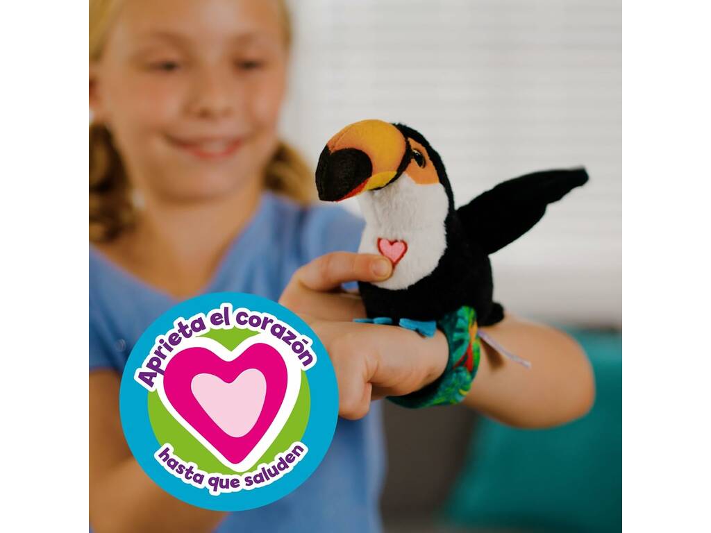 Happy Yappers Peluche Pulseira Slap de 12 cm
