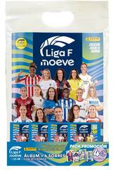 imagen Liga F Moeve 2025-26 Starter Pack Album mit 4 Umschlägen