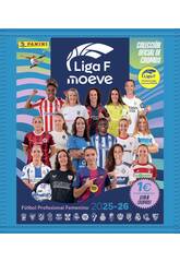 imagen Liga F Moeve 2025-26 Umschlag mit 8 Sammelkarten