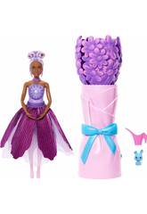 imagen Barbie Petal Pop Bambola Lila con cucciolo e accessori