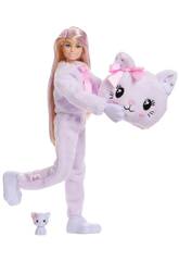imagen Barbie Cutie Reveal Lazos Dulces Gatito Lila