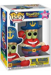 Funko Pop Movies Bob Esponja Movie Figura Mr. Krabs Pirata