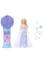 imagen Poupée Elsa Disney Frozen Jewel Reveal avec accessoires