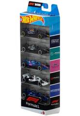 imagen Hot Wheels Formula 1 Pack de 5 Vehículos del 2025