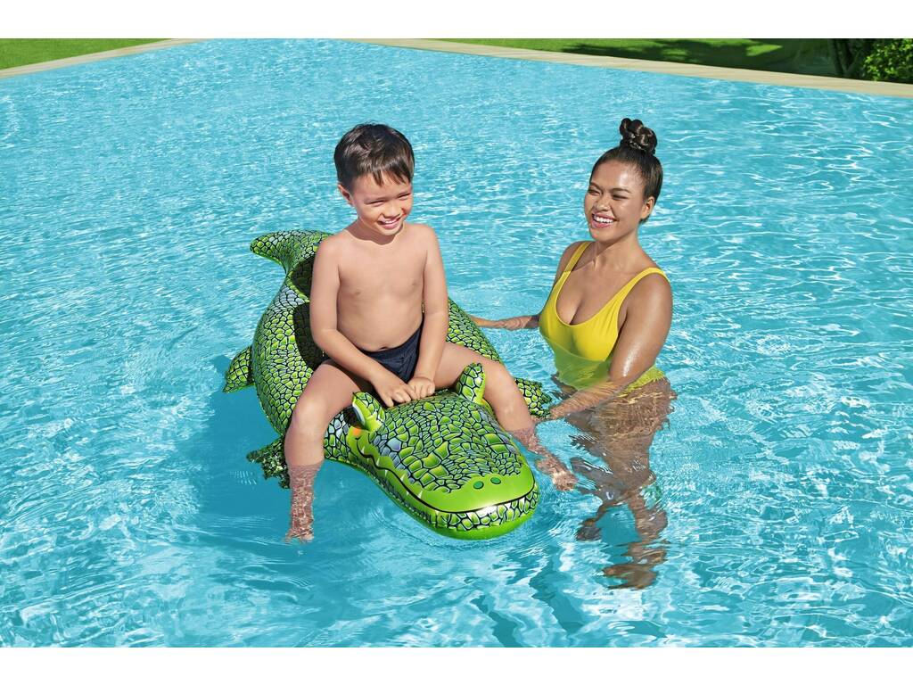 Crocodile gonflable 152 x 71 cm Bestway 41477