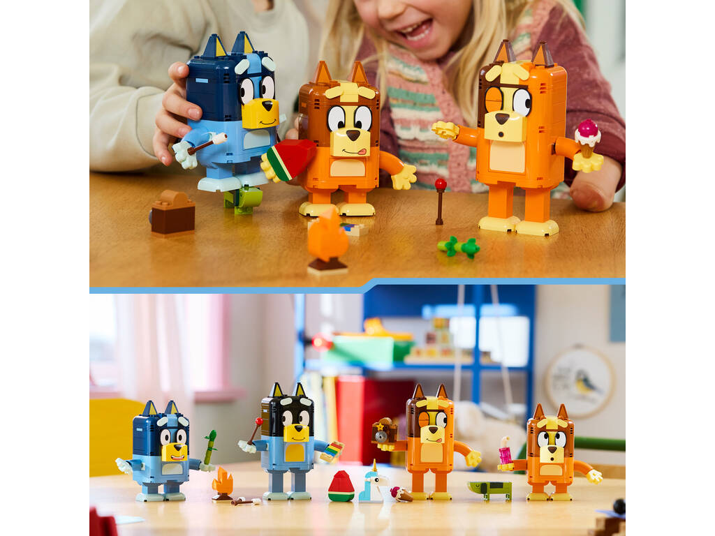 Lego Bluey Familia de Bluey para Construir