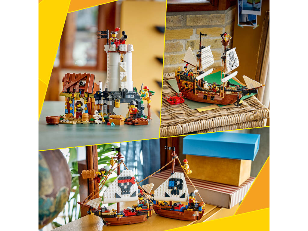 Lego Creator 3 en 1 Barco Pirata Clásico