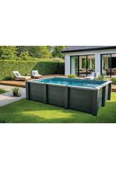 Piscine composite carrée 315 x 315 x 96 cm Gre KPCOR28T