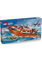 Lego City Barco y Helicóptero de Rescate de Guardacostas