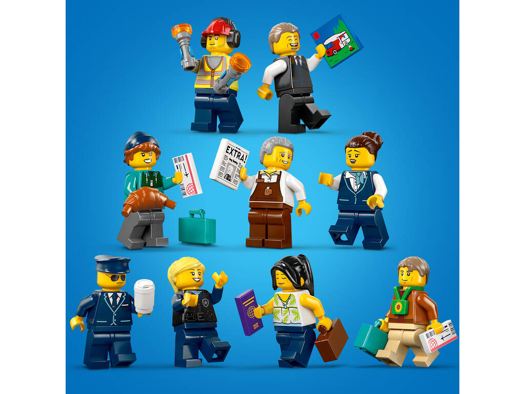 Lego City Aeropuerto con Avión