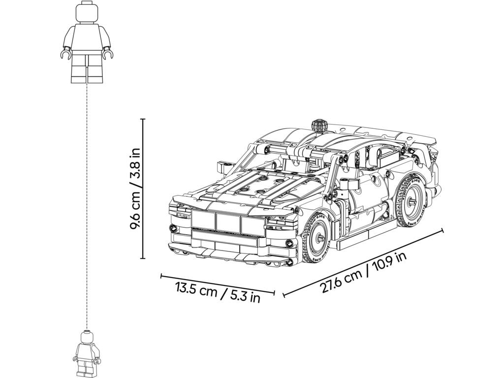 Lego Technic Taller de Tuning: Coche Ford Mustang GT