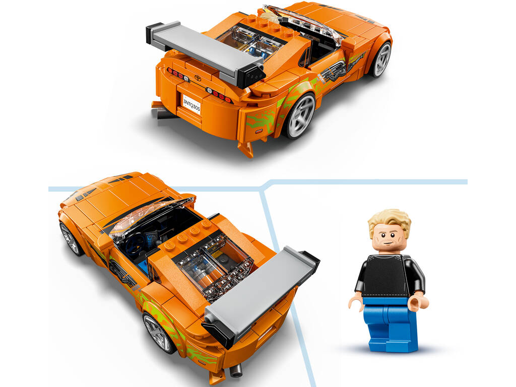 Lego Speed Champions Fast & Furious Toyota Supra MK4 de A Todo Gas